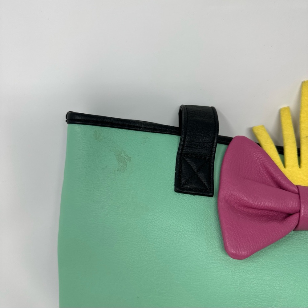 Loungefly Disney Stitch And Scrump Face 2 Sided Big Face Tote Bag Never used - Picture 5 of 7